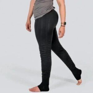 AGOGIE Black +40 Resistance Pants Leggings Womens Size 3X